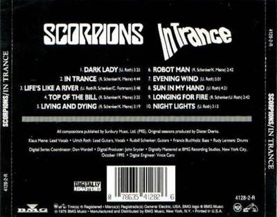 In Trance - Scorpions (CD) music collectible [Barcode 4988017014356] - Main Image 2