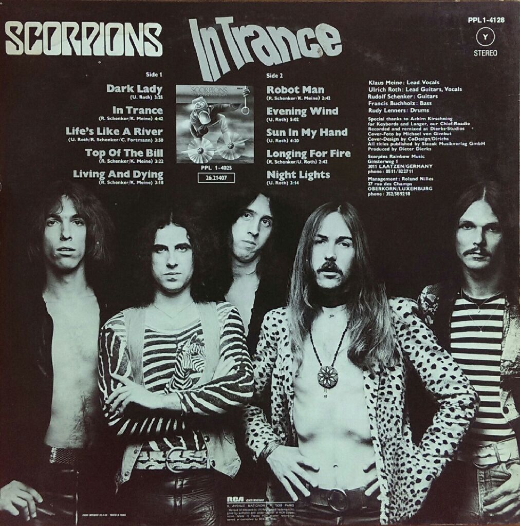 In Trance - Scorpions (12” - 38) music collectible - Main Image 2