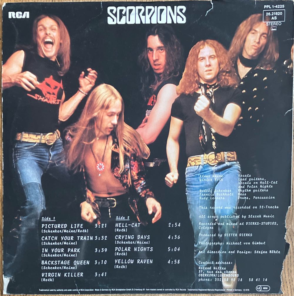 Virgin Killer - Scorpions (12” - 35) music collectible - Main Image 3