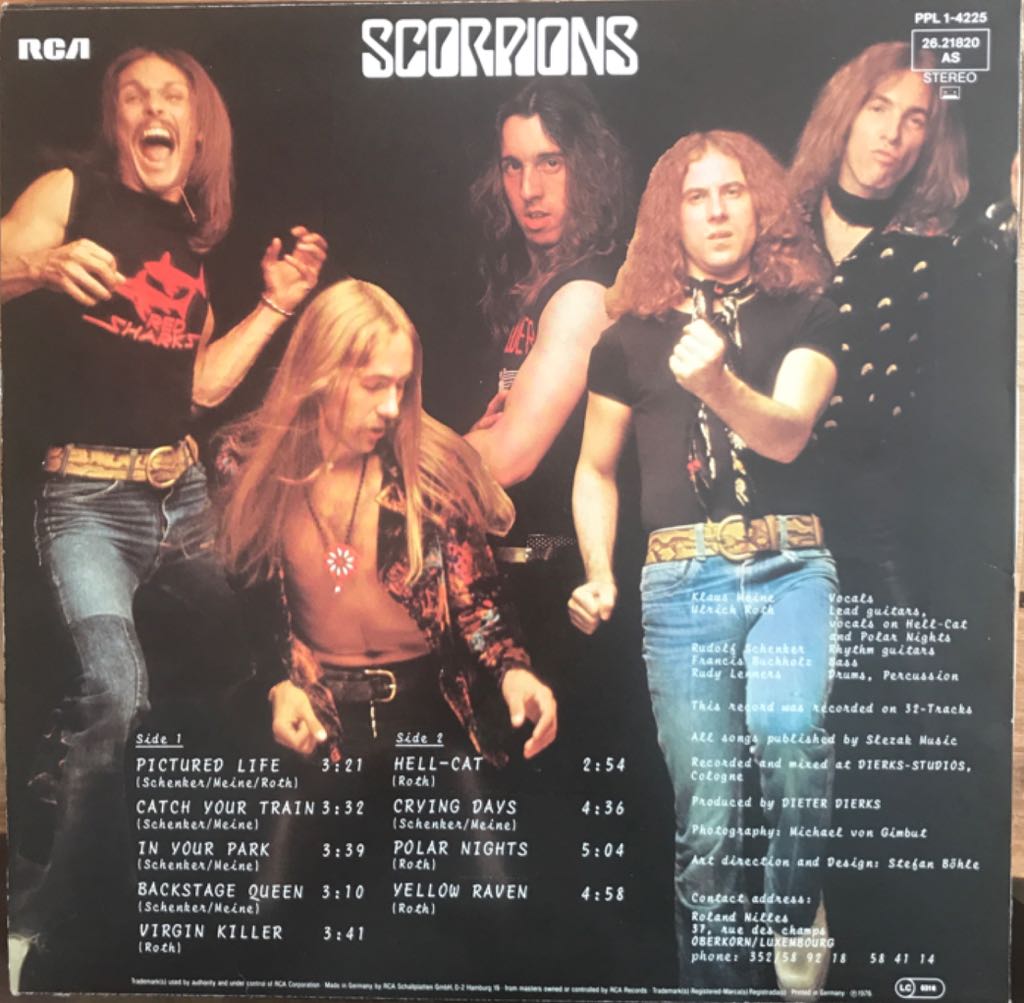 Virgin Killer - Scorpions (CD) music collectible - Main Image 2