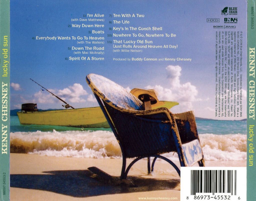 Lucky Old Sun - Chesney, Kenny (CD) music collectible - Main Image 2