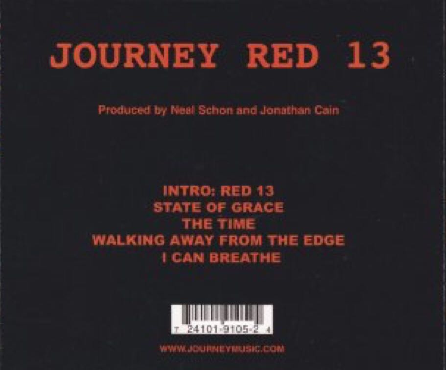 Red 13 - Journey (CD) music collectible [Barcode 724101910524] - Main Image 2