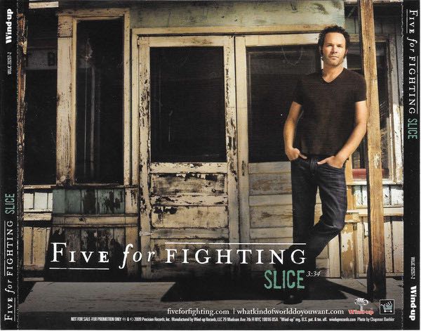 Slice - Five For Fighting (CD - 41) music collectible [Barcode 886971875423] - Main Image 2