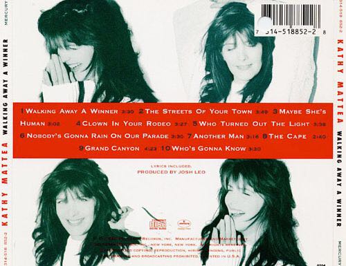 Walking Away a Winner - Mattea, Kathy (CD) music collectible - Main Image 2