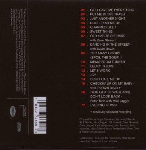 The Very Best of Mick Jagger - Mick Jagger (CD-R) music collectible [Barcode 081227996109] - Main Image 2