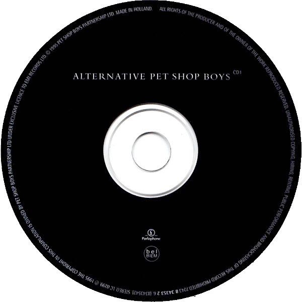 Alternative - Pet Shop Boys (CD - 135) music collectible [Barcode 724383435326] - Main Image 3