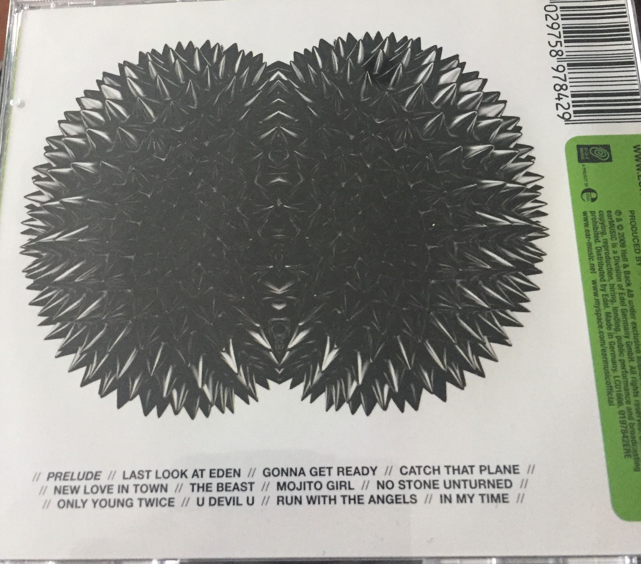 Last Look At Eden - Europe (CD) music collectible [Barcode 4029758978429] - Main Image 2