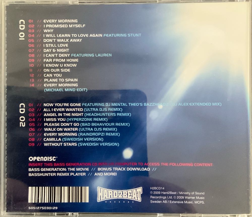 Bass Generation - Basshunter (CD) music collectible [Barcode 5051275030129] - Main Image 2