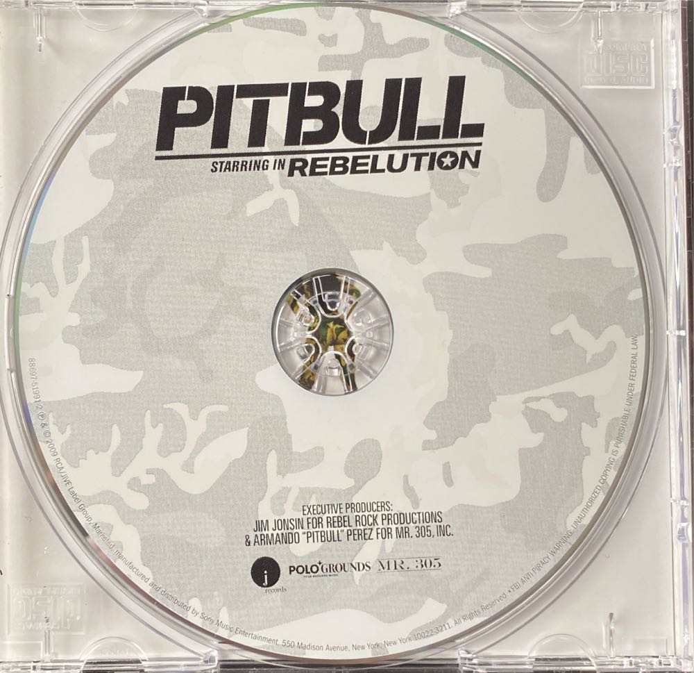 Rebelution - Pitbull (CD - 48) music collectible [Barcode 886975199129] - Main Image 4
