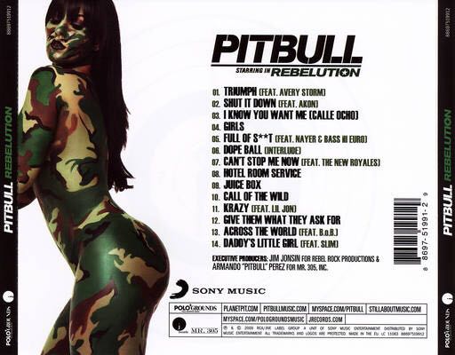 Rebelution - Pitbull (CD) music collectible [Barcode 886976061326] - Main Image 2