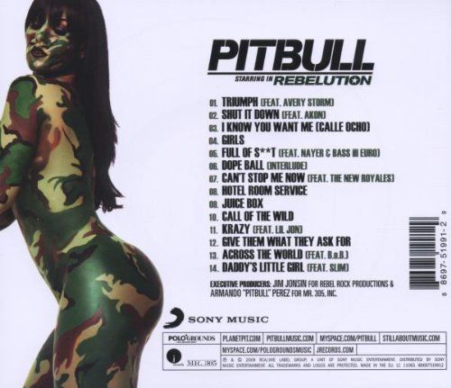 Rebelution - Pitbull (MP3) music collectible [Barcode 888430154124] - Main Image 2