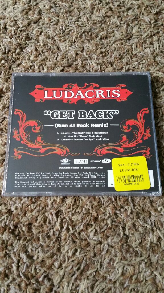 Ludacris - Get Back - Ludacris (CD) music collectible [Barcode 060249881723] - Main Image 2