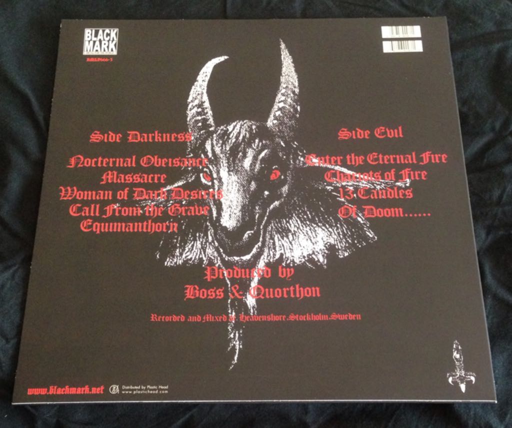 Under The Sign Of The Black Mark - Bathory (CD) music collectible - Main Image 2