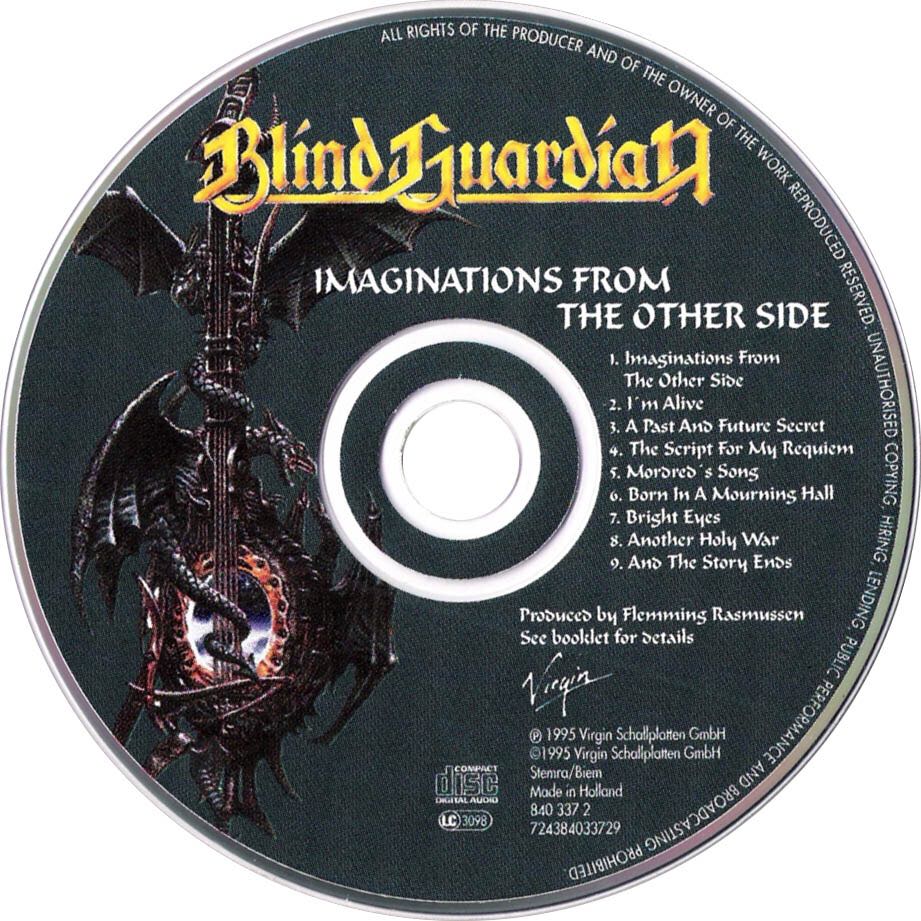 Imaginations From The Other Side - Blind Guardian (CD - 8:333) music collectible [Barcode 094639651726] - Main Image 2