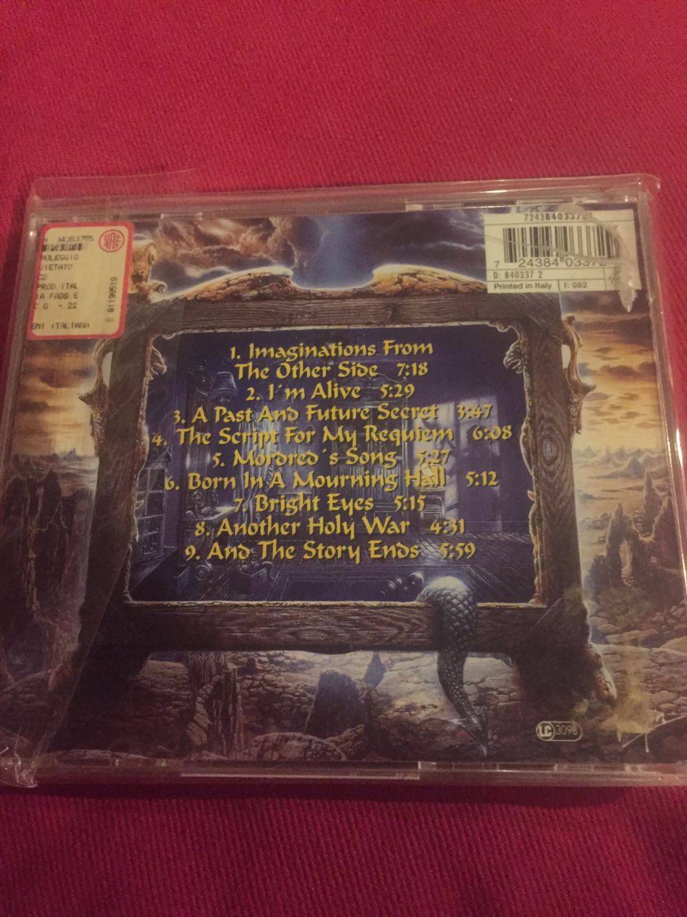 Imaginations From The Other Side - Blind Guardian (CD - 8:333) music collectible [Barcode 094639651726] - Main Image 4