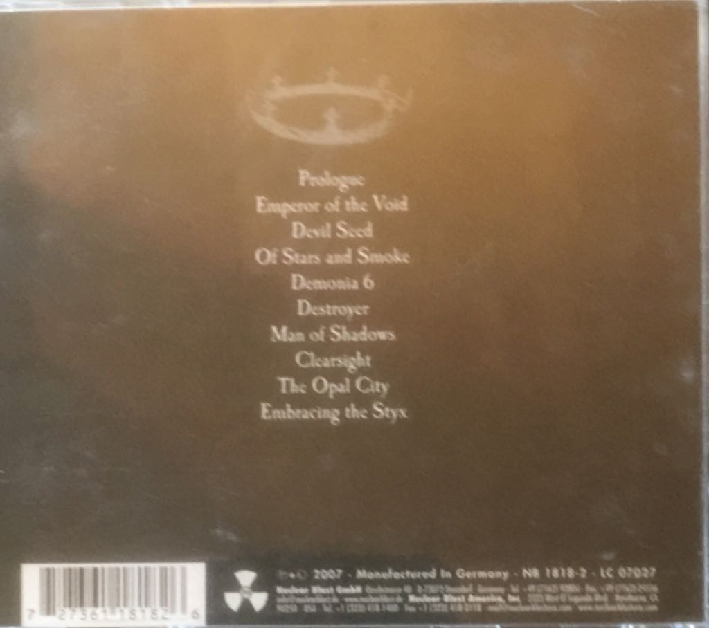 King Of The Grey Islands - Candlemass (CD) music collectible [Barcode 727361181826] - Main Image 2