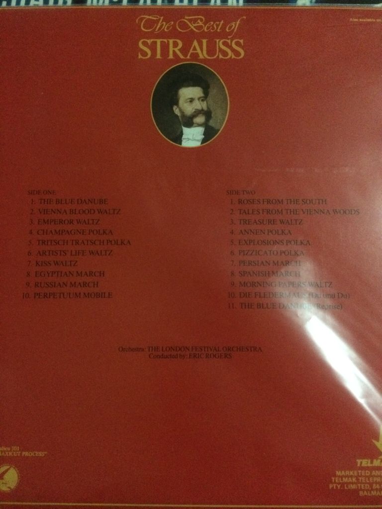 The Best Of Strauss - Strauss (CD) music collectible [Barcode 5014797170193] - Main Image 2