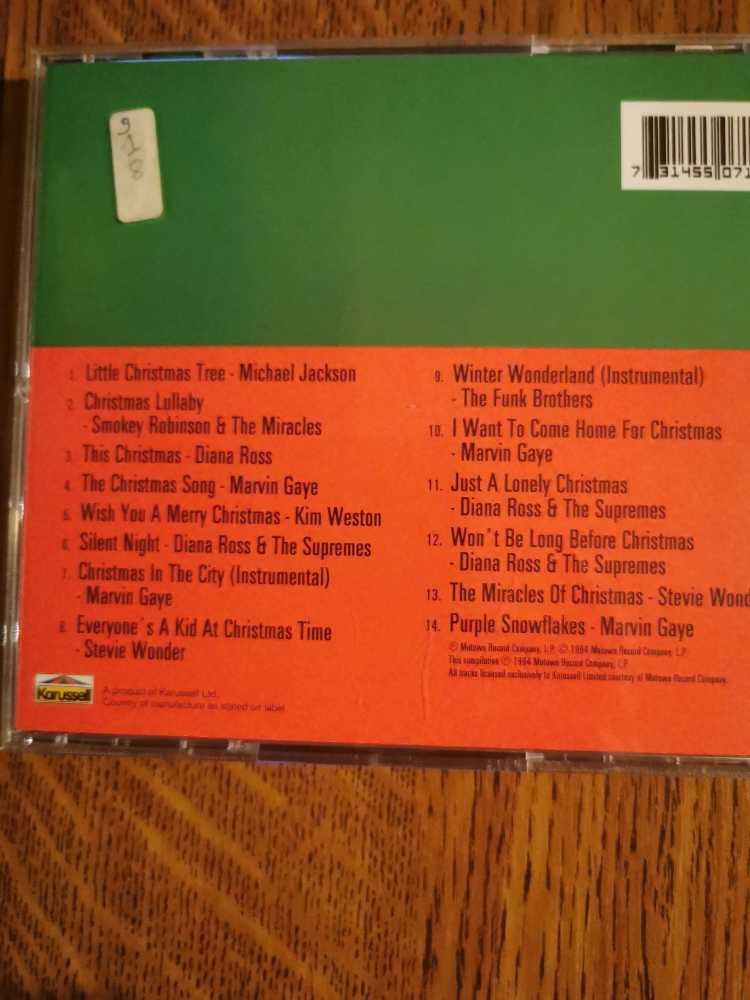 Merry Christmas From Motown - Various (CD) music collectible [Barcode 731455071924] - Main Image 2