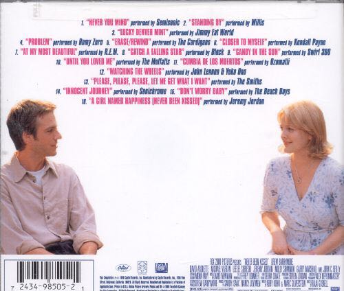Never Been Kissed: Music From The Motion PictureSoundtrack - Soundtrack (CD) music collectible [Barcode 724349850521] - Main Image 2