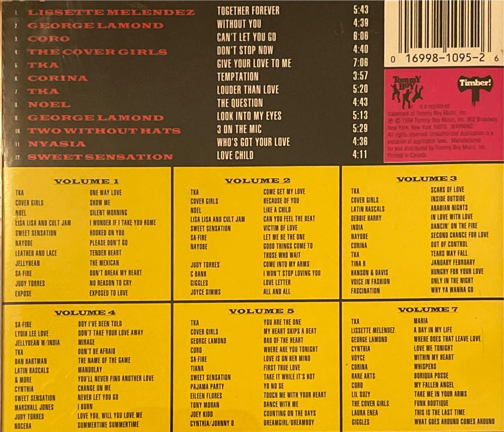 Freestyle Greatest Beats: Complete Collection Vol. 6 - Various Artists (CD) music collectible [Barcode 016998109526] - Main Image 2