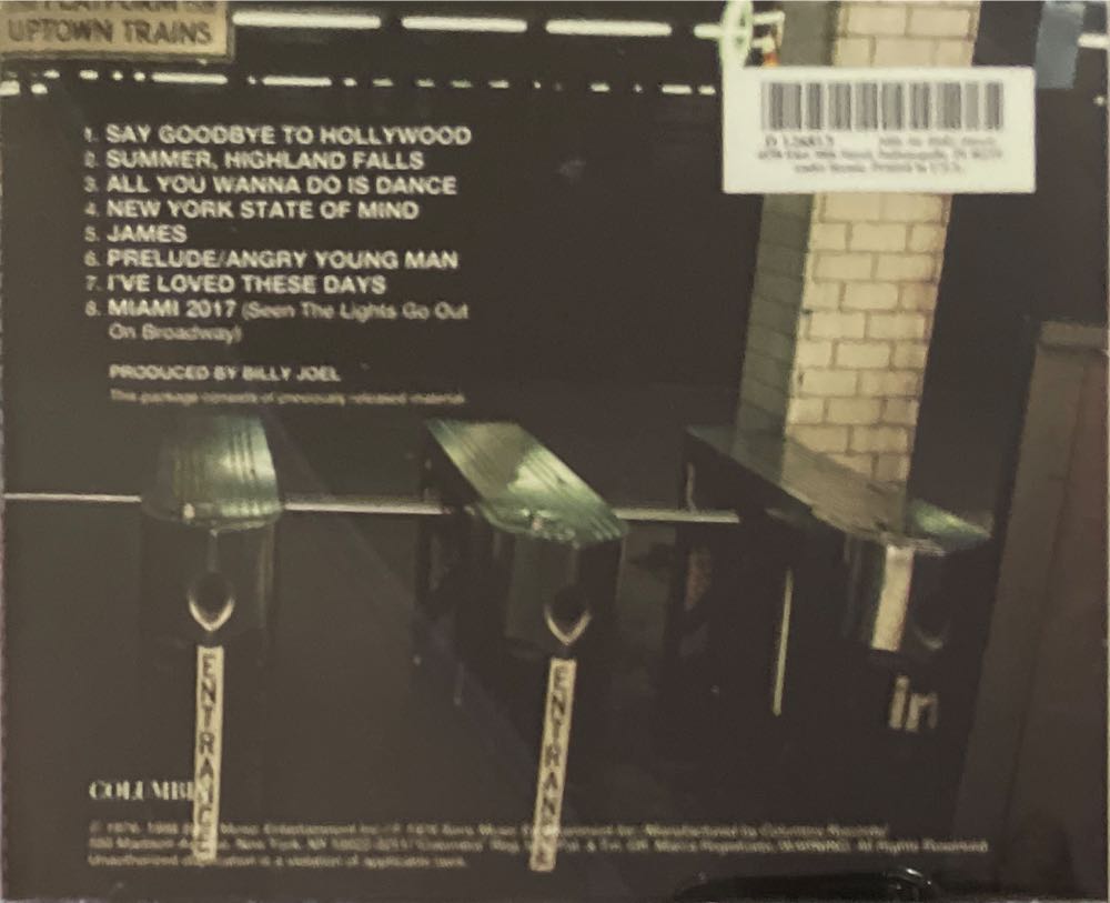 Turnstiles - Joel, Billy (12”) music collectible - Main Image 2