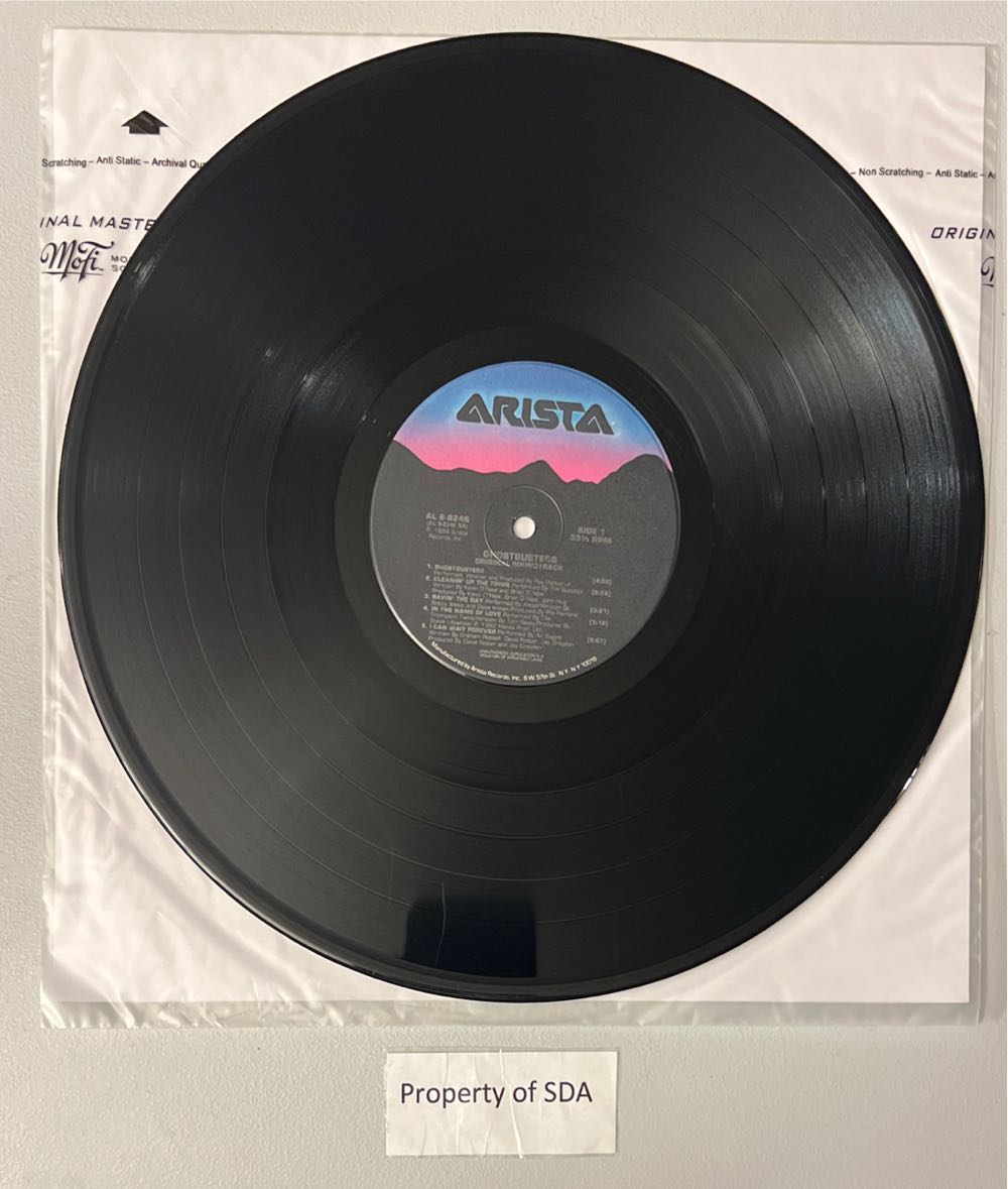 Ghostbusters (Original Soundtrack Album) - Soundtrack (12”) music collectible [Barcode 078221824613] - Main Image 3