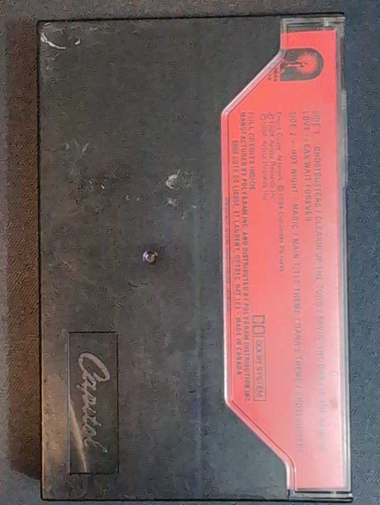 Ghostbusters: Original Soundtrack - Various Movie Soundtracks (Cassette) music collectible [Barcode 078221824644] - Main Image 2