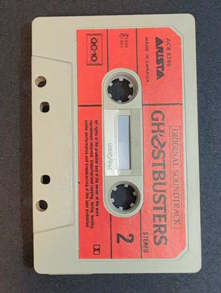 Ghostbusters: Original Soundtrack - Various Movie Soundtracks (Cassette) music collectible [Barcode 078221824644] - Main Image 3