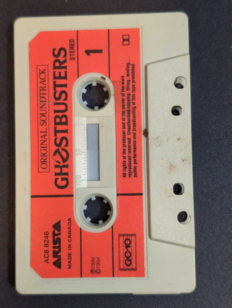 Ghostbusters: Original Soundtrack - Various Movie Soundtracks (Cassette) music collectible [Barcode 078221824644] - Main Image 4