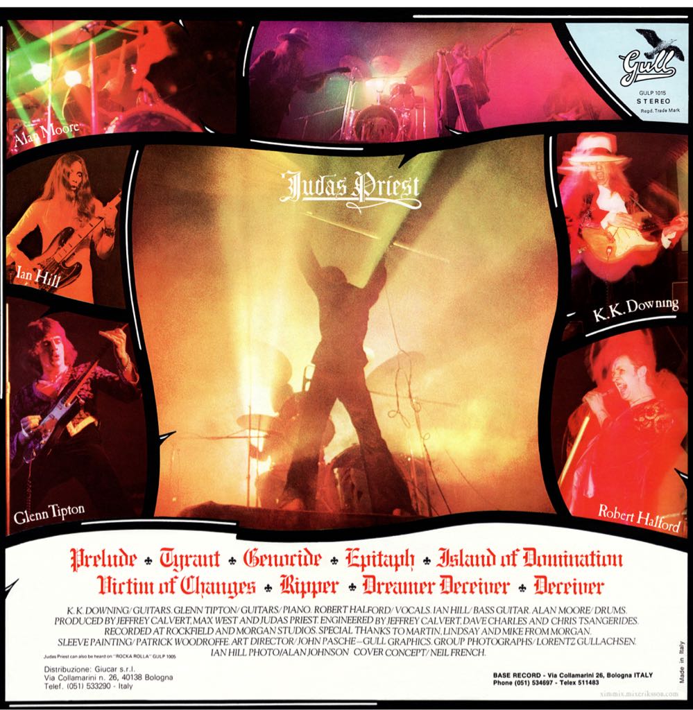 Sad Wings Of Destiny - Judas Priest (12” - 39:12) music collectible [Barcode 078635474718] - Main Image 2
