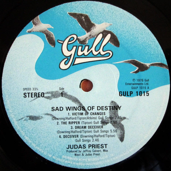 Sad Wings Of Destiny - Judas Priest (12” - 39:12) music collectible [Barcode 078635474718] - Main Image 3