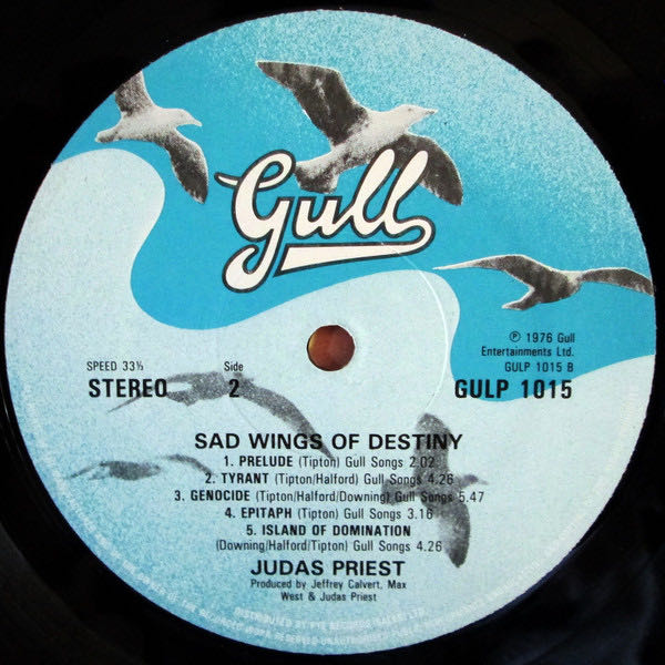 Sad Wings Of Destiny - Judas Priest (12” - 39:12) music collectible [Barcode 078635474718] - Main Image 4