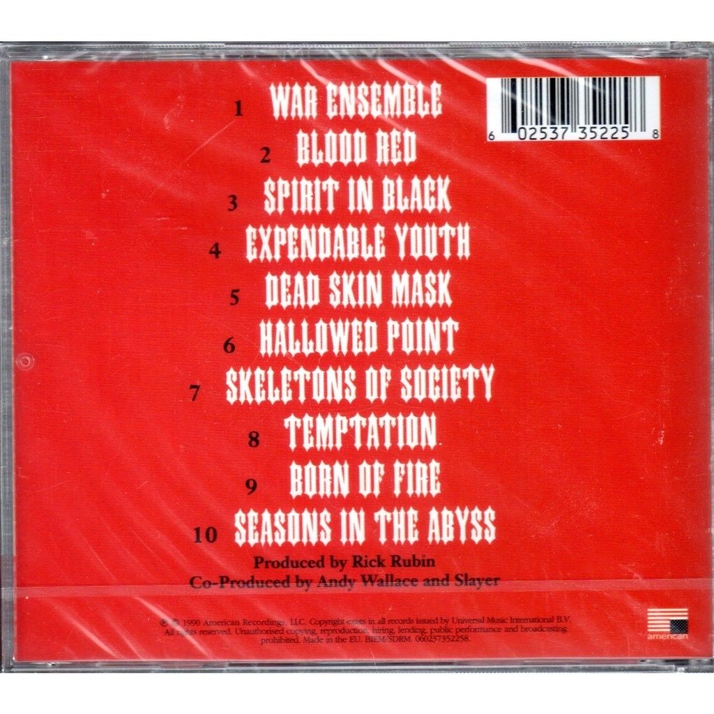 Seasons In The Abyss - Slayer (12” - 42) music collectible [Barcode 602537467914] - Main Image 2