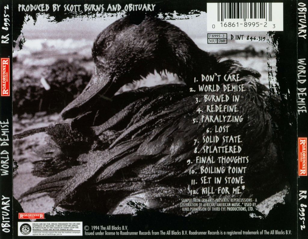 World Demise - Obituary (CD) music collectible - Main Image 2