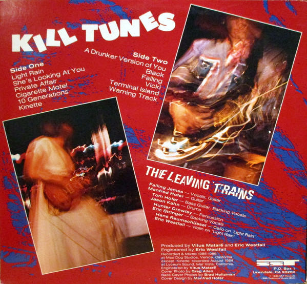 Kill Tunes - Leaving Trains, The (12”) music collectible [Barcode 018861007120] - Main Image 2