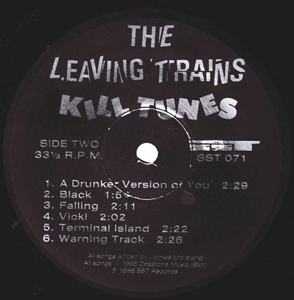 Kill Tunes - Leaving Trains, The (12”) music collectible [Barcode 018861007120] - Main Image 4