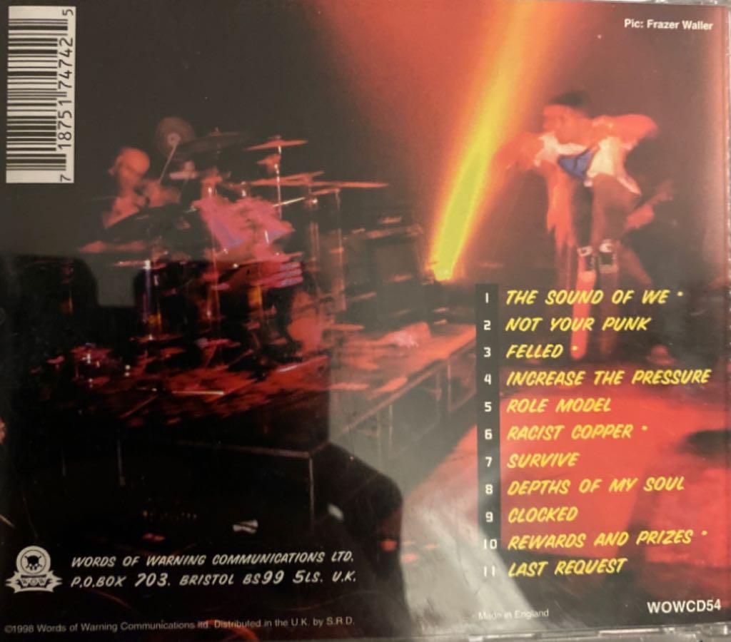 Fried in London - King Prawn (CD) music collectible [Barcode 718751747425] - Main Image 2