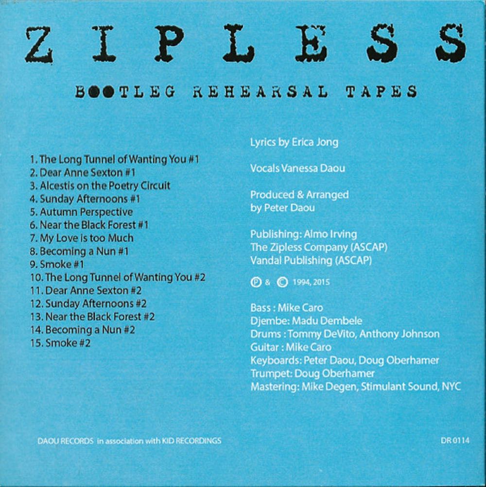Zipless - Daou, Vanessa (CD) music collectible [Barcode 008811127824] - Main Image 2