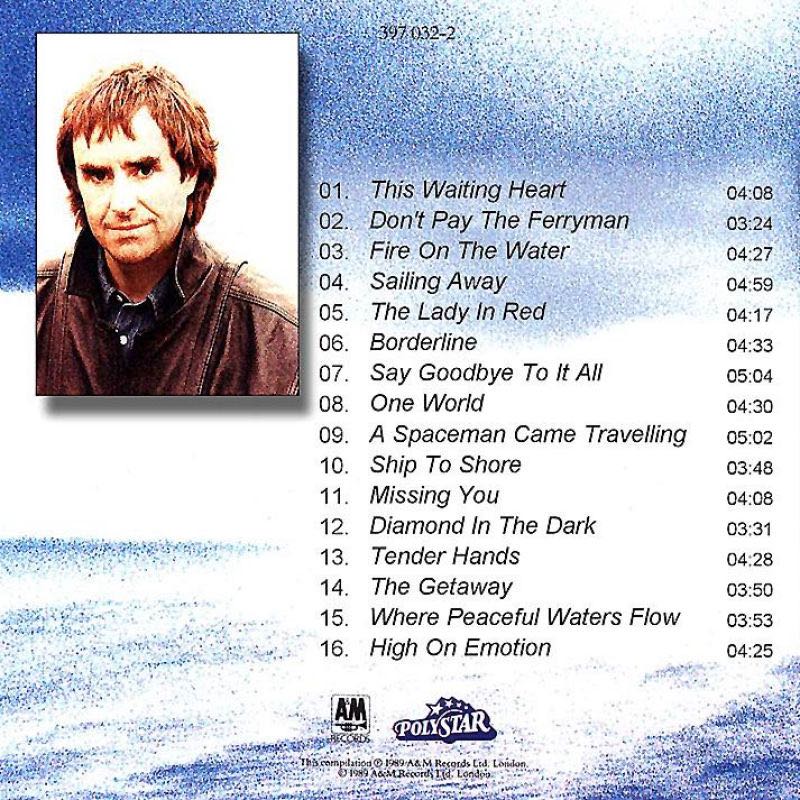 Spark To A Flame - De Burgh, Chris (CD) music collectible [Barcode 082839719827] - Main Image 2