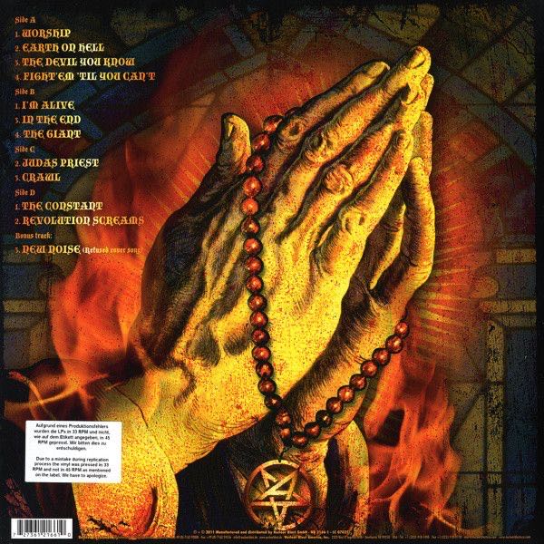 Worship Music - Anthrax (12”) music collectible [Barcode 727361216610] - Main Image 2