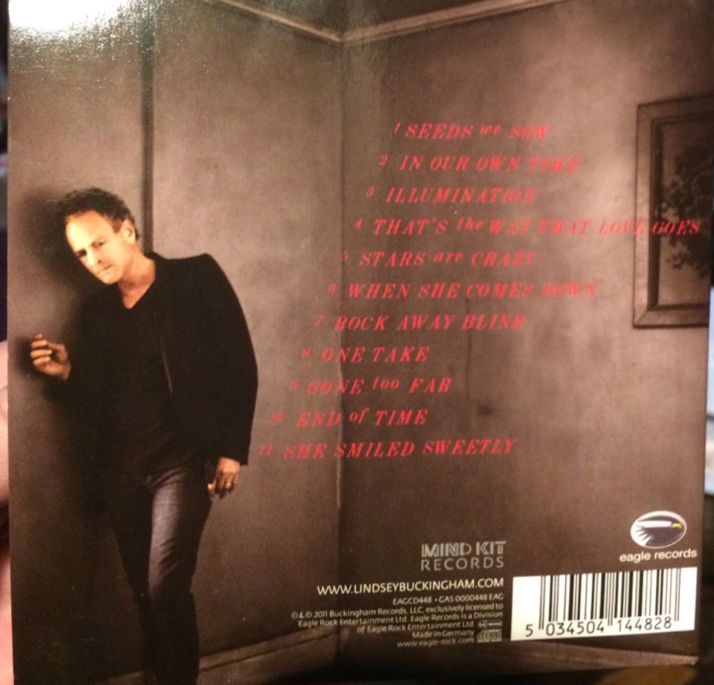 Seeds We Sow - Lindsey’s Buckingham (CD) music collectible [Barcode 5034504144828] - Main Image 2