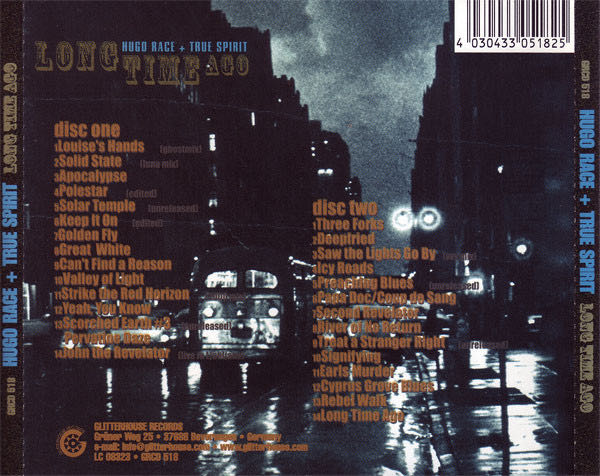 Long Time Ago - Hugo Race + True Spirit (CD) music collectible [Barcode 4030433051825] - Main Image 2