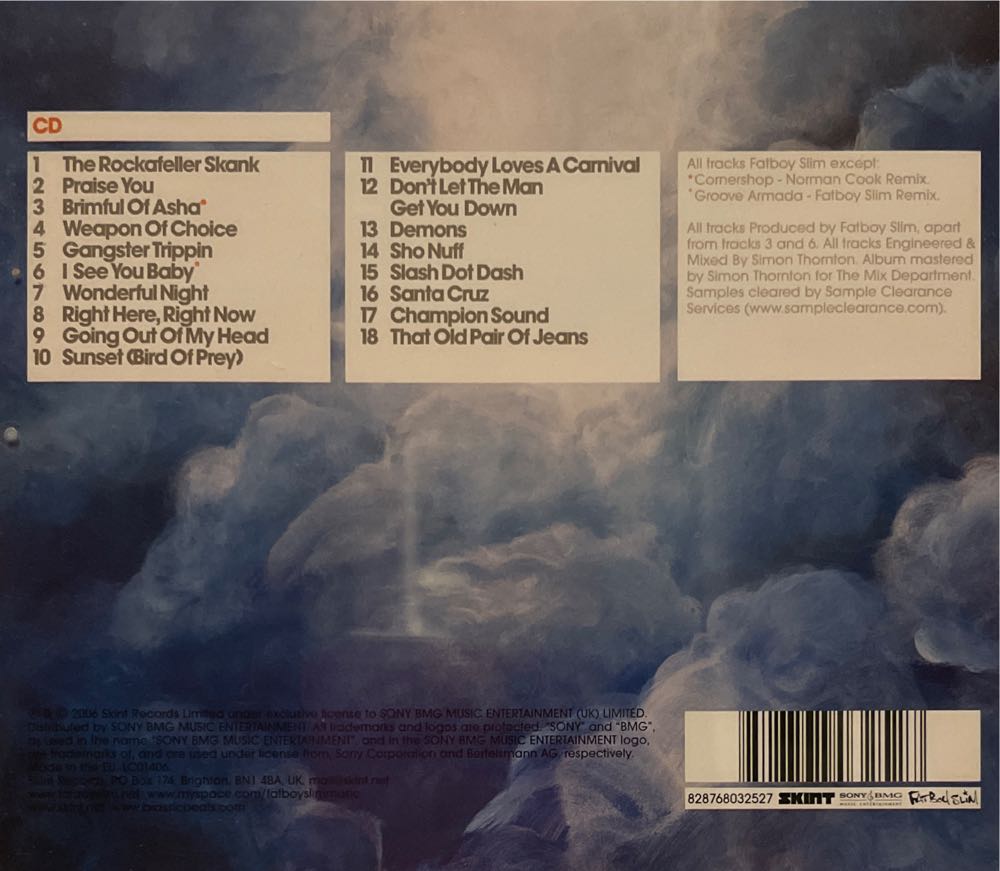 Greatest Hits - Why Try Harder, The - Fatboy Slim (CD - 66) music collectible [Barcode 828768032527] - Main Image 2