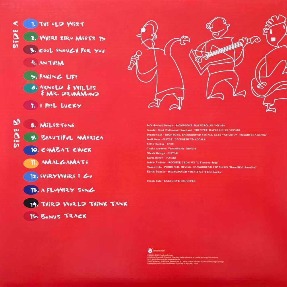 Upbeats and Beatdowns - Five Iron Frenzy (12”) music collectible [Barcode 093624661221] - Main Image 2