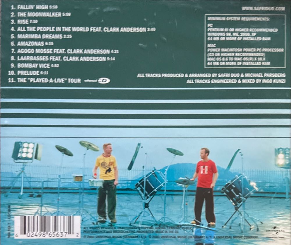 Safri Duo - 3.0 - Safri Duo (CD) music collectible [Barcode 602498656372] - Main Image 2