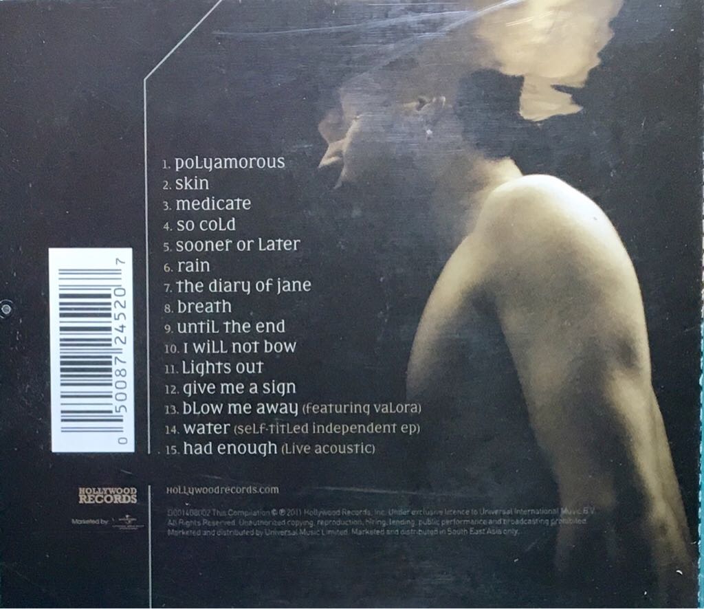 Shallow Bay - Breaking Benjamin (MP3 - 56) music collectible [Barcode 050087246273] - Main Image 2