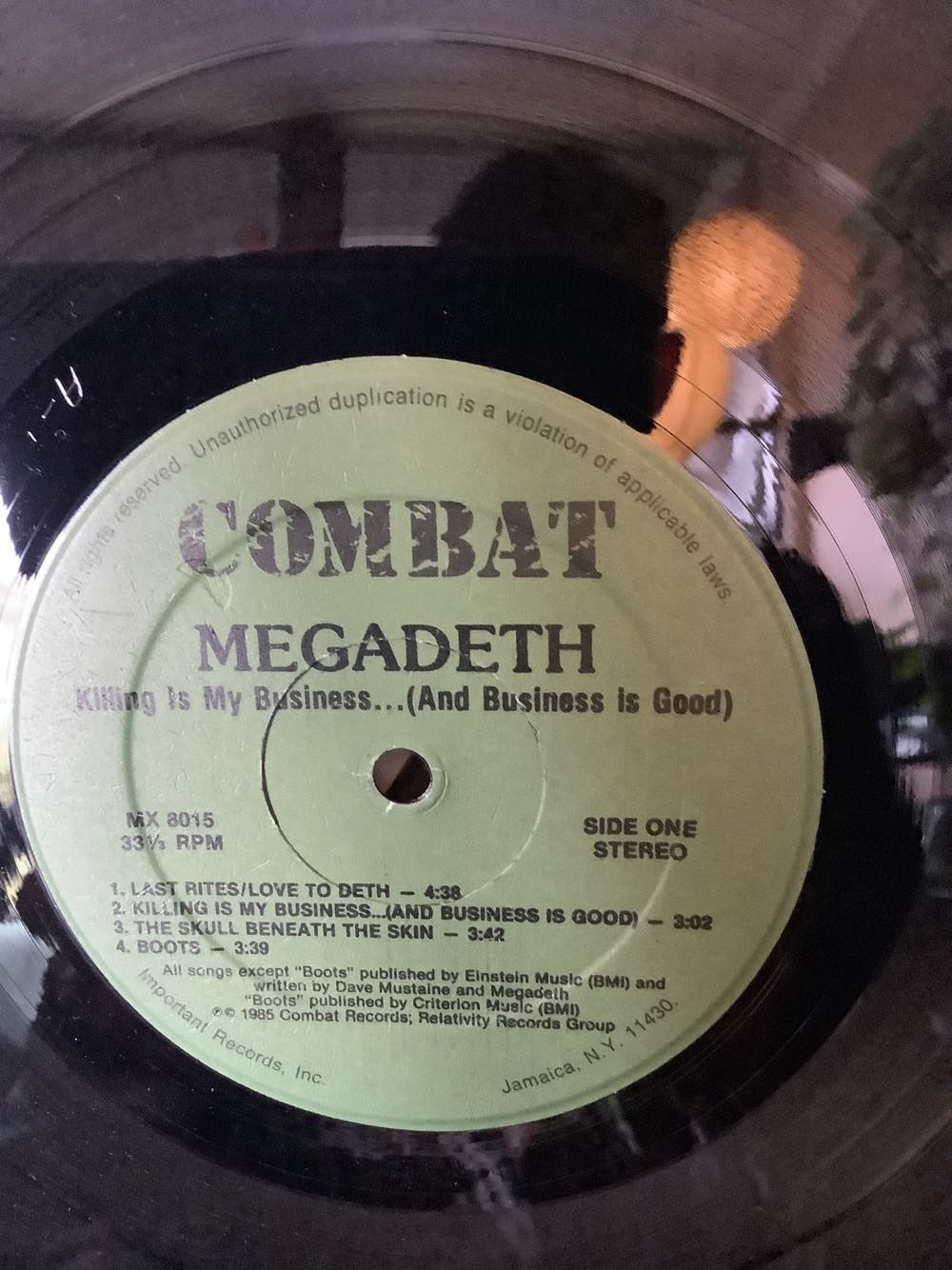 Killing Is My Business... - Megadeth (12”) music collectible [Barcode 9399746524927] - Main Image 3