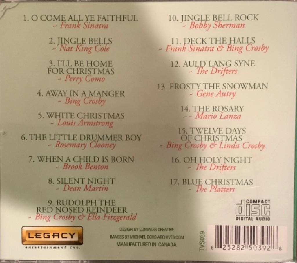 Stars at Christmas - XMAS - Various Artists (CD) music collectible [Barcode 625282503928] - Main Image 2