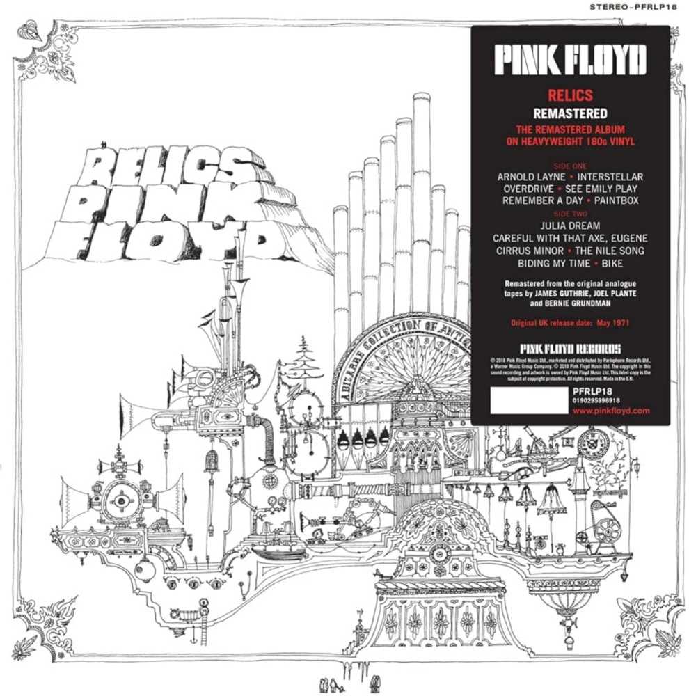 Relics - Pink Floyd (12”) music collectible [Barcode 190295996918] - Main Image 3