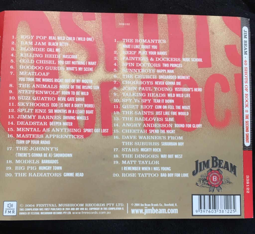 Jim Beam Pub Jukebox Classics - Various Artists (CD) music collectible [Barcode 9397603381225] - Main Image 2
